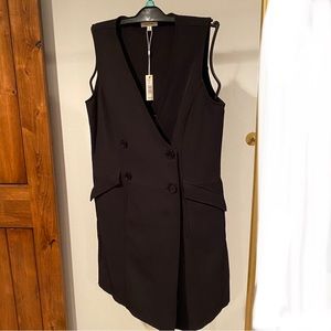 NWT Max Studio Women’s Sleeveless Blazer Dress Size Large